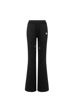 Black Bootcut Sweatpants - ANN ANDELMAN