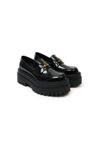 Black Platform Loafers - ANN ANDELMAN