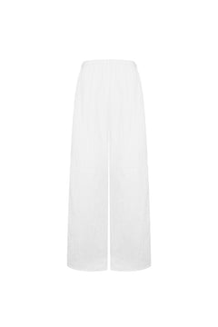 White Parachute Pants - ANN ANDELMAN