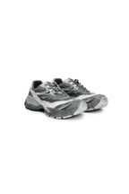 Grey Split Distressed Sneakers
