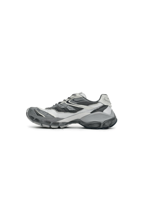 Grey Split Distressed Sneakers