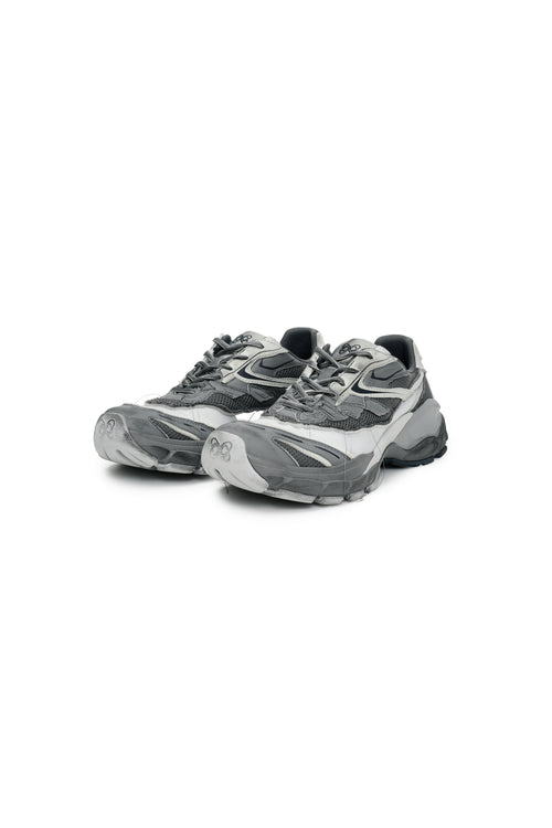Grey Split Distressed Sneakers