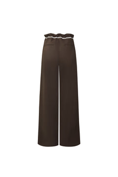 Brown Drawstring Trousers
