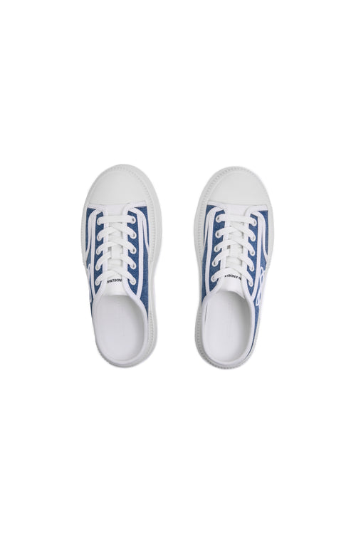 Blue Canvas Shoes