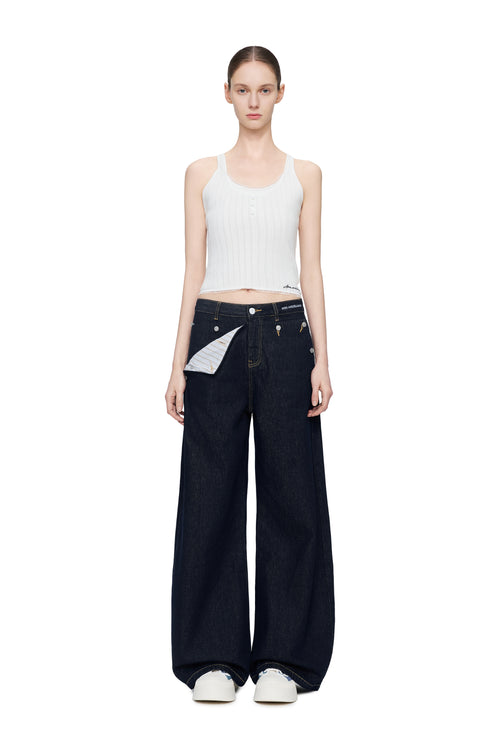 Dark Blue Sailor Jeans