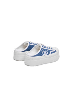Blue Canvas Shoes