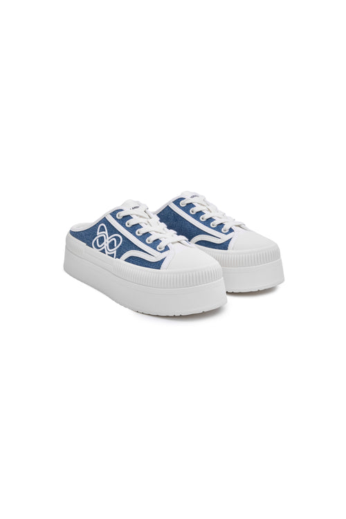Blue Canvas Shoes