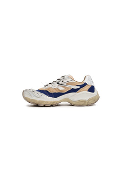 Khaki Split Distressed Sneakers