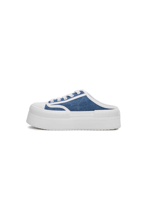Blue Canvas Shoes