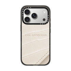 살구색 ANN ANDELMAN x CASETiFY 콜라보레이션 휴대폰 케이스