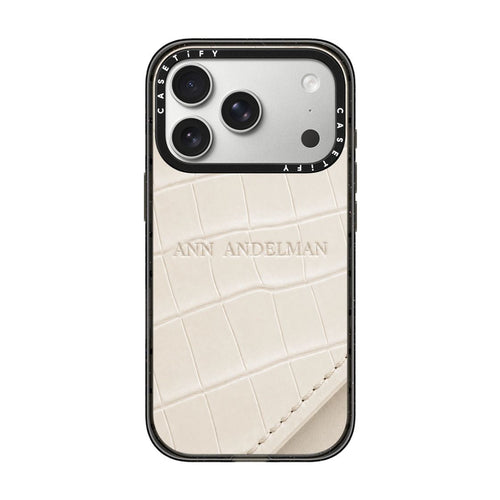ANN ANDELMAN x CASETiFY Apricot-colored Phone Case