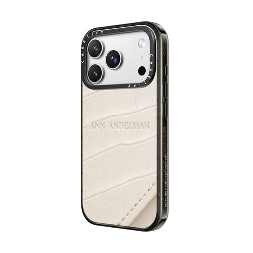 ANN ANDELMAN x CASETiFY Apricot-colored Phone Case