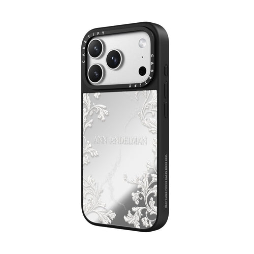 ANN ANDELMAN x CASETiFY Silver Phone Case