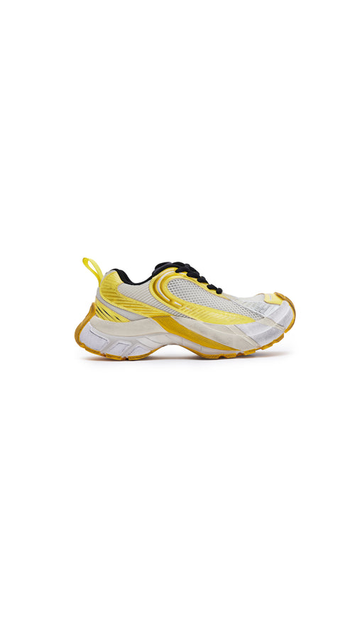 Yellow The Fusion Retro Running Shoes