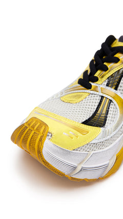 Yellow The Fusion Retro Running Shoes