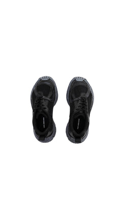 Black The Fusion Retro Running Shoes