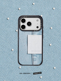 ANN ANDELMAN x CASETiFY Blue Phone Case - ANN ANDELMAN