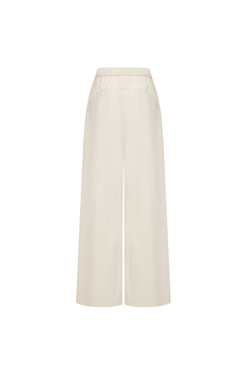 Apricot Colorblock Pants - ANN ANDELMAN