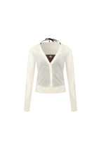 Apricot Halter Neck Two - piece Set - ANN ANDELMAN