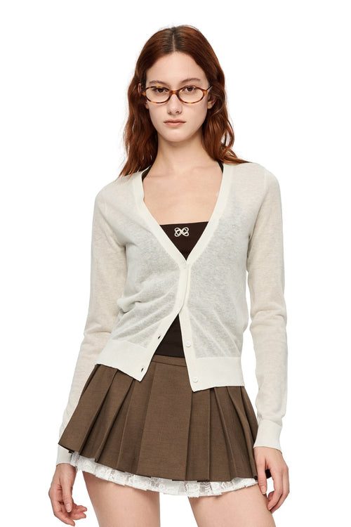 Apricot Halter Neck Two - piece Set - ANN ANDELMAN