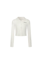 Apricot Lace-trimmed Knitted Cardigan - ANN ANDELMAN