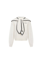 Apricot Sailor Collar Sweater - ANN ANDELMAN