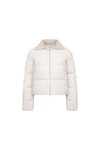 Apricot Stand - up Collar Slim - fit Down Jacket - ANN ANDELMAN