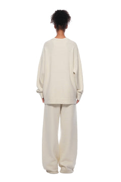 Apricot Textured Knit Cardigan - ANN ANDELMAN