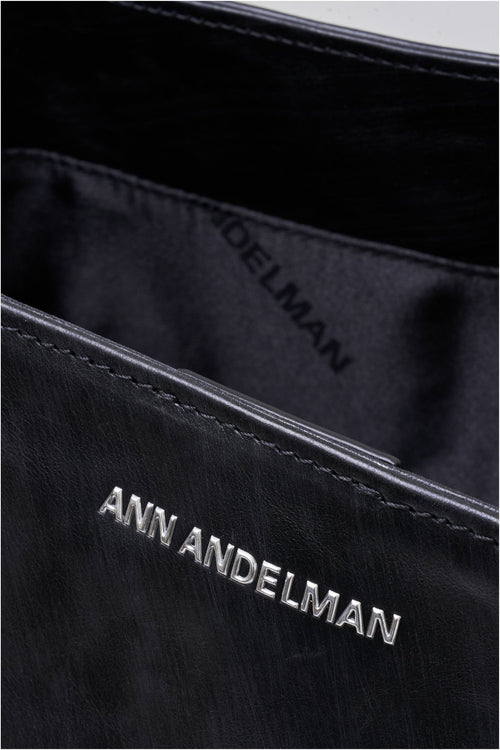 Avenue Black Large - capacity Shoulder Tote Bag - ANN ANDELMAN