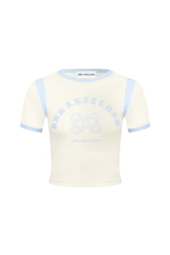 Beige Sports Style Slim - Fit Printed Shirt - ANN ANDELMAN