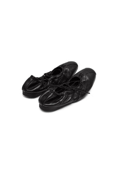 Black Ballet-style Flats - ANN ANDELMAN
