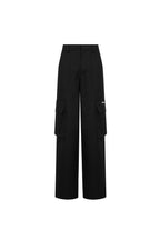 Black Cargo Pants - ANN ANDELMAN