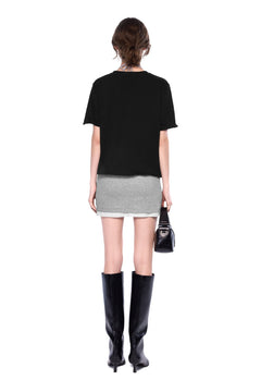 Black Casual T-Shirt - ANN ANDELMAN