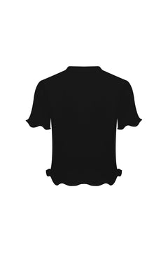 Black Casual T-Shirt - ANN ANDELMAN
