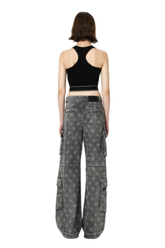 Black Cutout Tank Top - ANN ANDELMAN