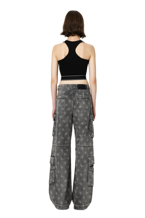 Black Cutout Tank Top - ANN ANDELMAN