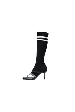 Black Elastic Stockings and High Heels - ANN ANDELMAN