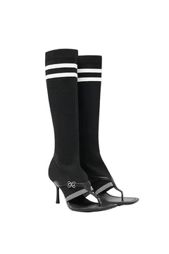 Black Elastic Stockings and High Heels - ANN ANDELMAN