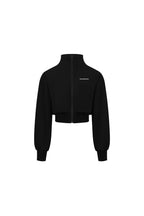 Black Fake Two - piece Short Sports Jacket - ANN ANDELMAN