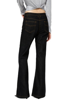 Black Flared Jeans - ANN ANDELMAN