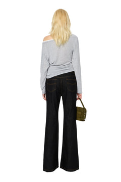 Black Flared Jeans - ANN ANDELMAN