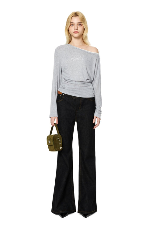 Black Flared Jeans - ANN ANDELMAN
