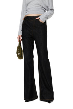 Black Flared Jeans - ANN ANDELMAN