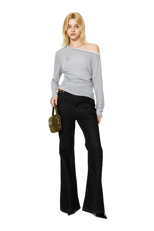 Black Flared Jeans - ANN ANDELMAN