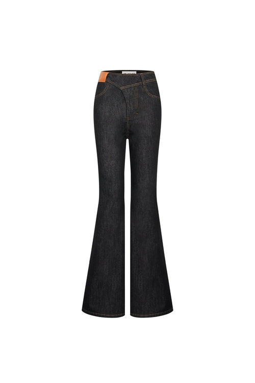 Black Flared Jeans - ANN ANDELMAN