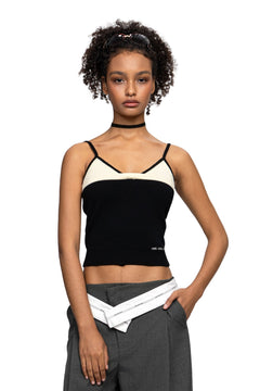 Black Knitted Vest - ANN ANDELMAN