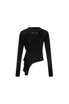 Black Knotted Shirt - ANN ANDELMAN