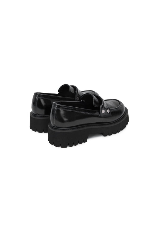 Black loafers - ANN ANDELMAN