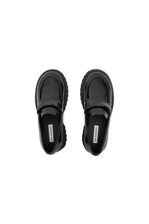 Black loafers - ANN ANDELMAN
