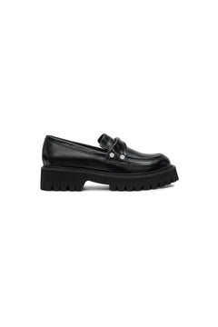 Black loafers - ANN ANDELMAN